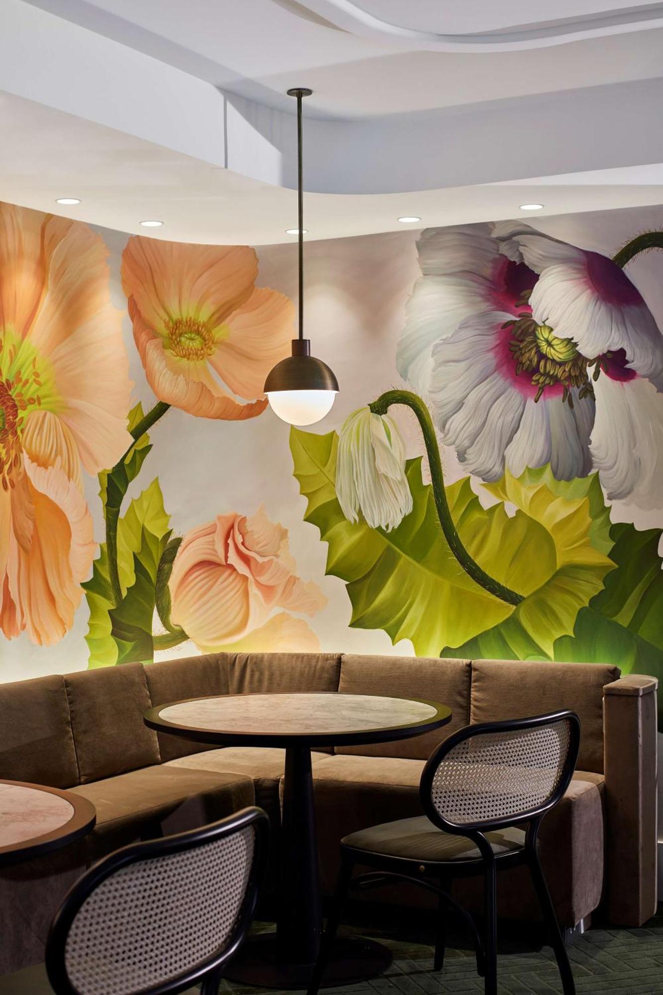 Hilton Melbourne Little Queen Street Екстер'єр фото The interior of the restaurant